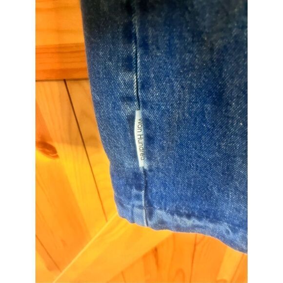 Won Hundred Blue Rex Winter Denim Jacket Men’s Size Med Nwt - Picture 6 of 10